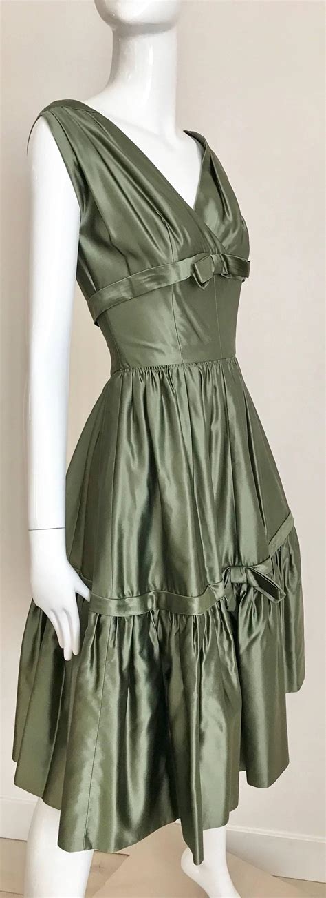 dior green gown|Dior gown for sale.